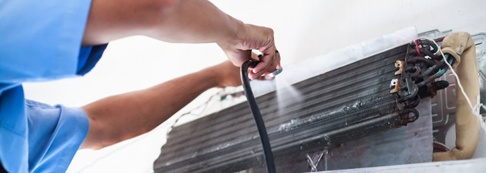 Higienização de ar-condicionado